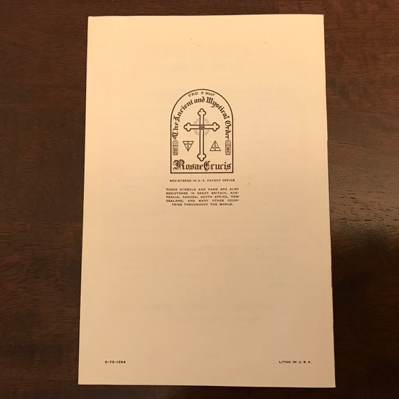 Rosicrucian Initiation Neophyte Guide - Picture 2 of 4